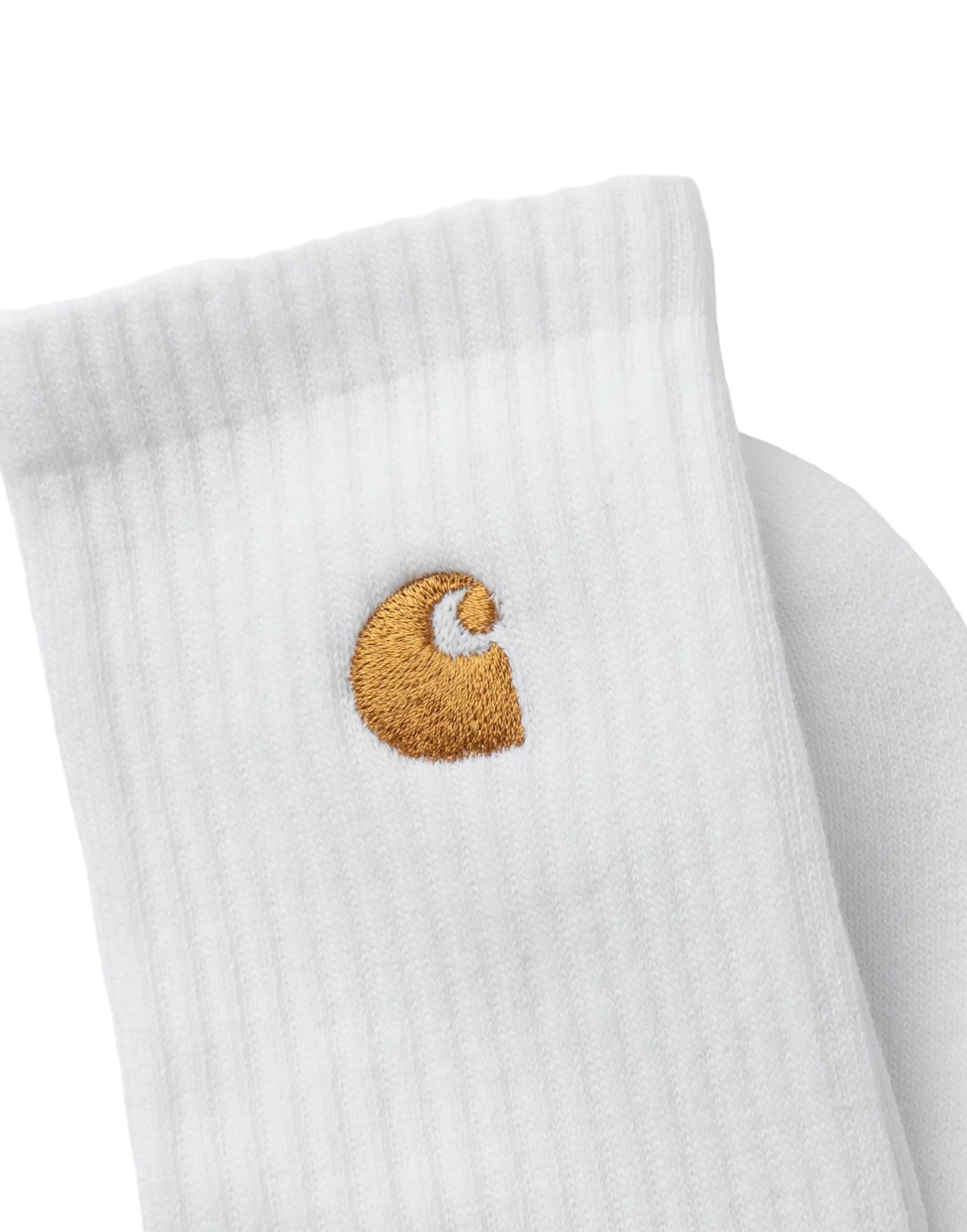 Chaussettes unisexe I029421 00R CHASE WHITE CARHARTT WIP