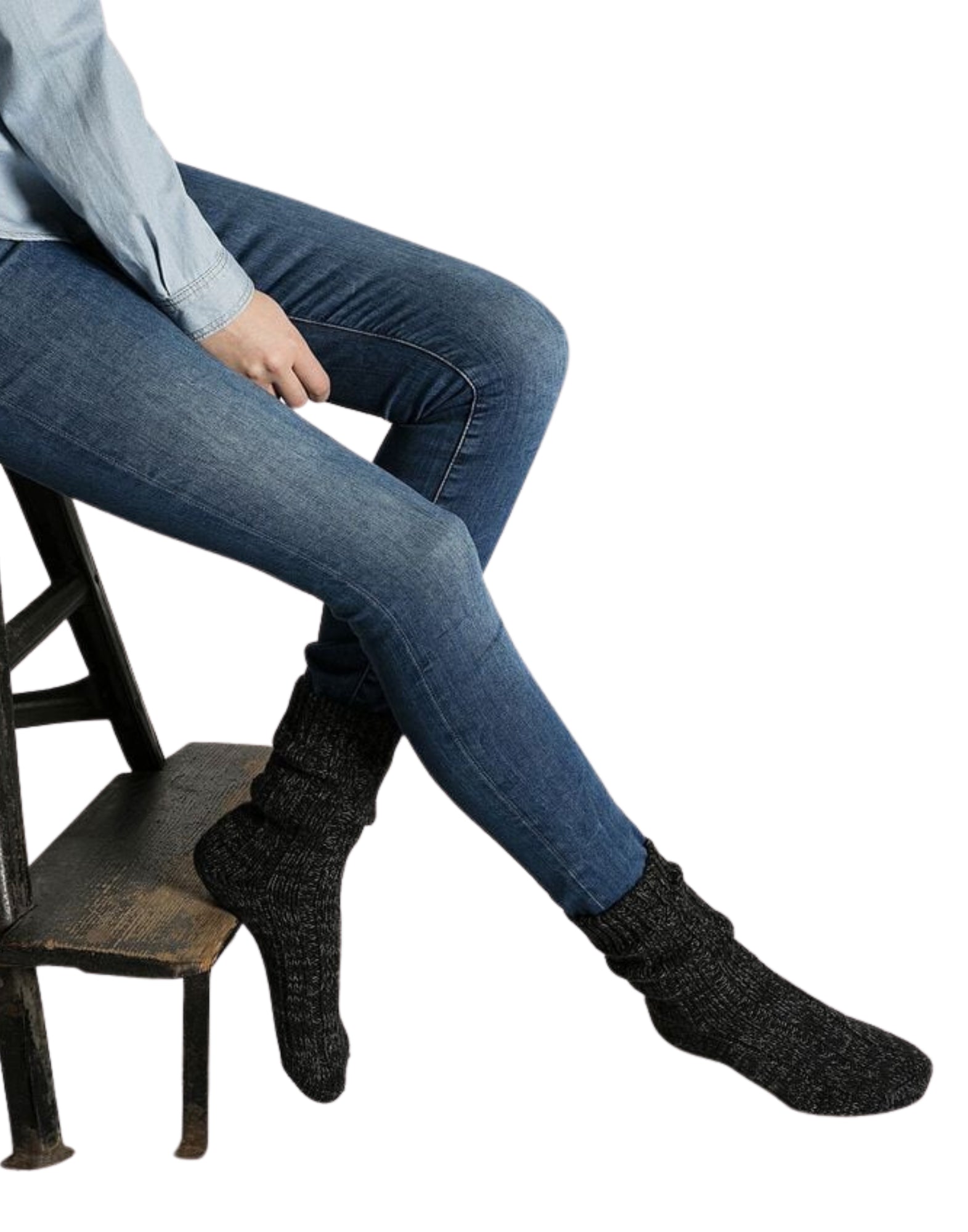 1002445 BLACK WOMEN SOCKS - Calze - BIRKENSTOCK