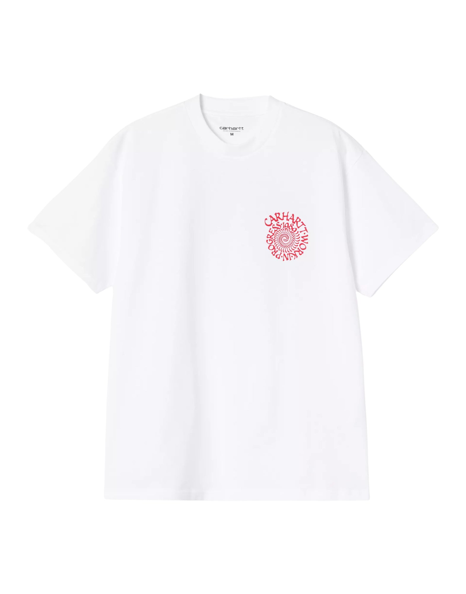 Carhartt WIP S/S Spirals T-Shirt Organic Cotton White Men’s I036264 02XX03