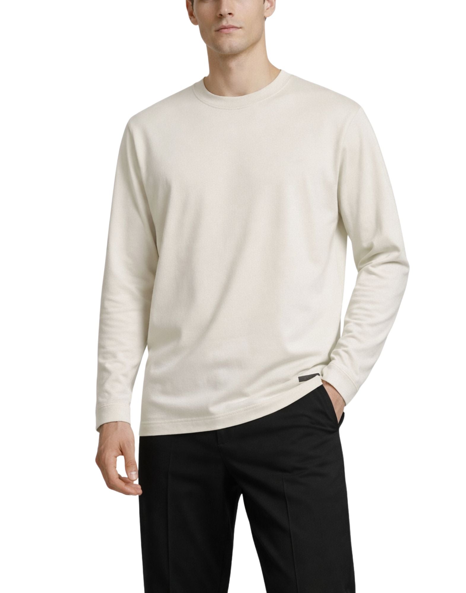 Unity Original Mauna NY Technical Knit Sweater Stone Men’s KN-MAUNA NY STONE