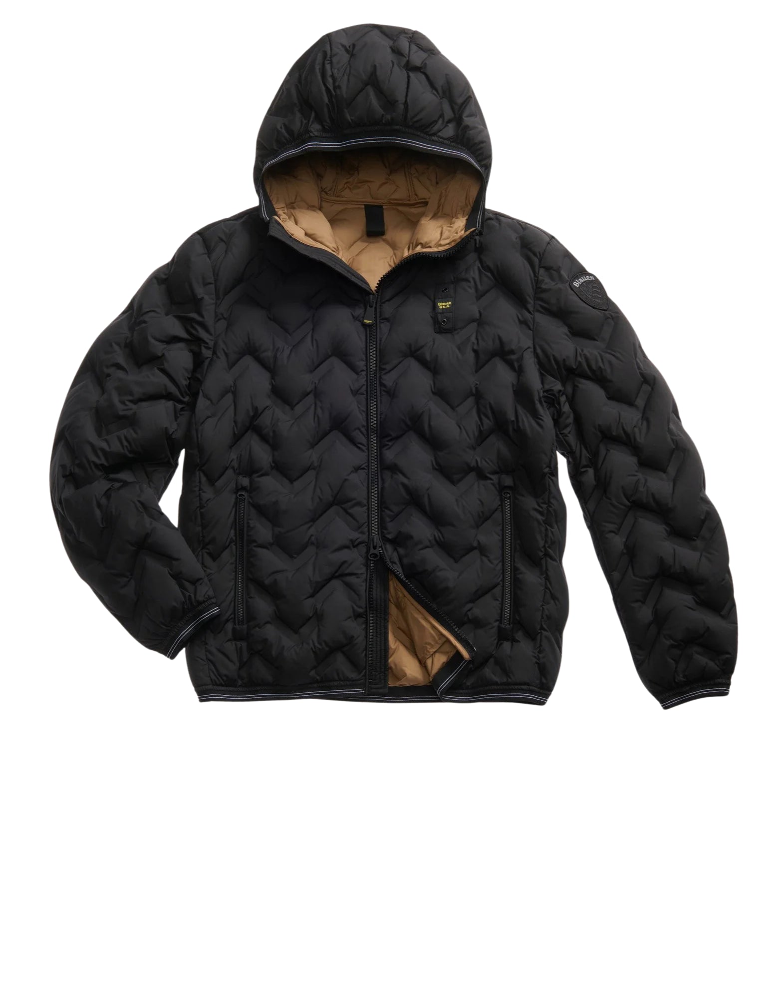 25WBLUC03233 007308 999TB Schwarz - Giacche - Blauer