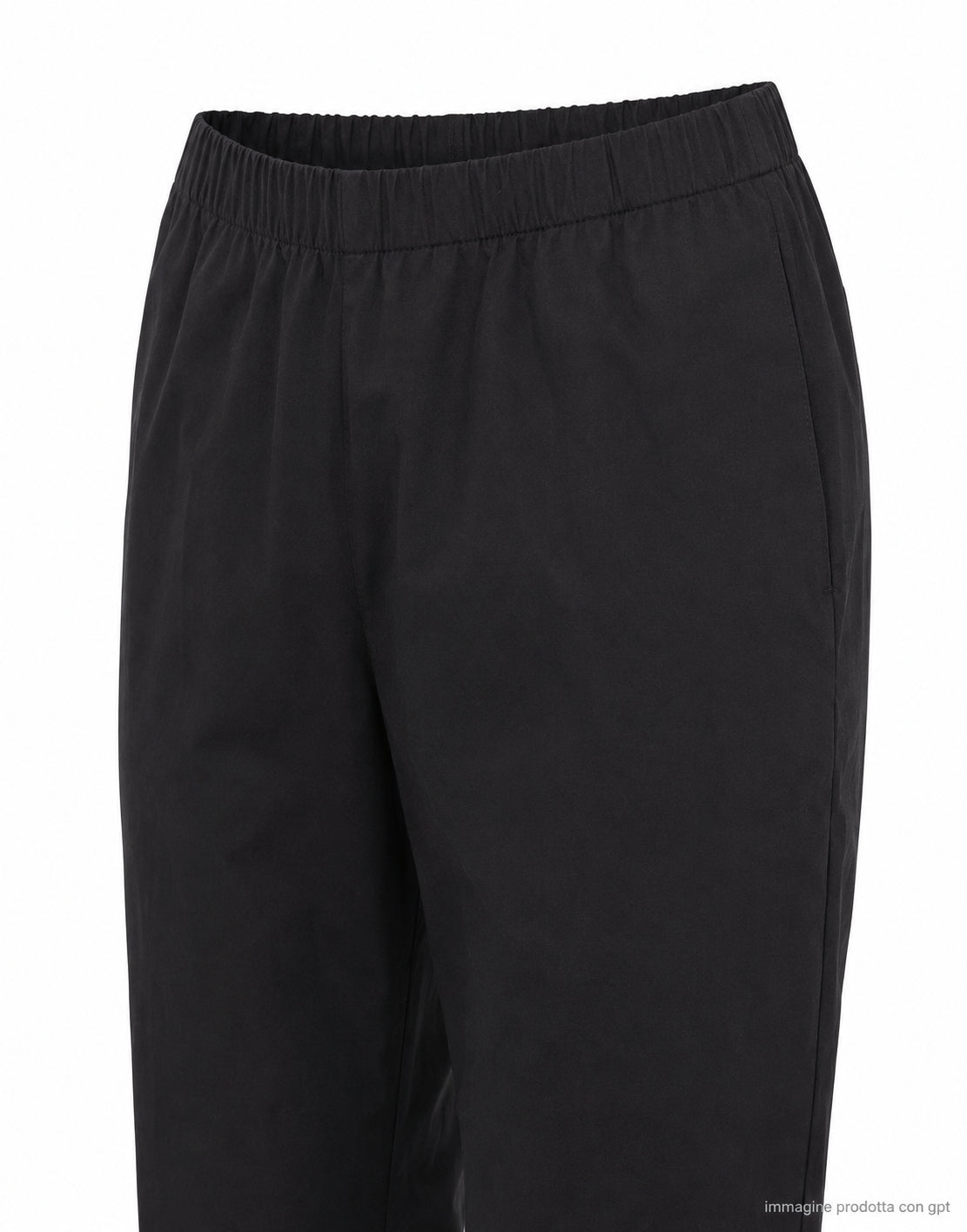 Pantaloni chino in cotone Nero