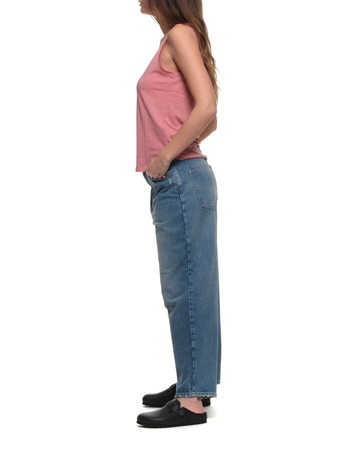 Tank top woman M296-FDE100 594 Majestic Filatures