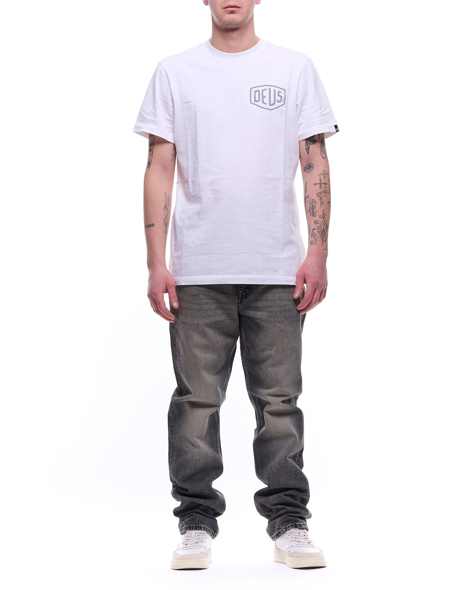 RELAXED LEG PEWTER GREY - Jeans - -1 Nordic Denim