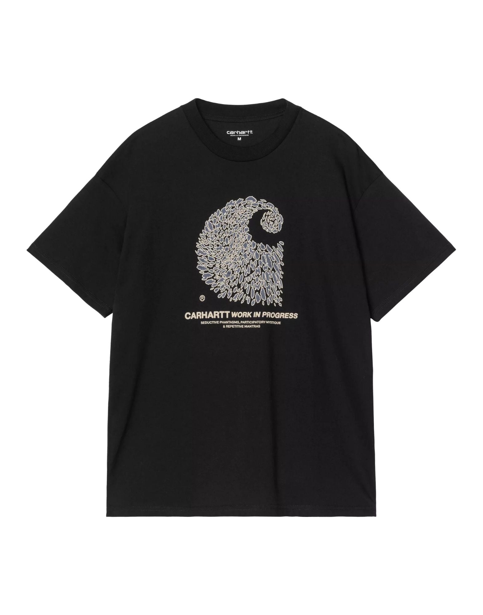 T-shirt « Entrance » printemps-été, noir