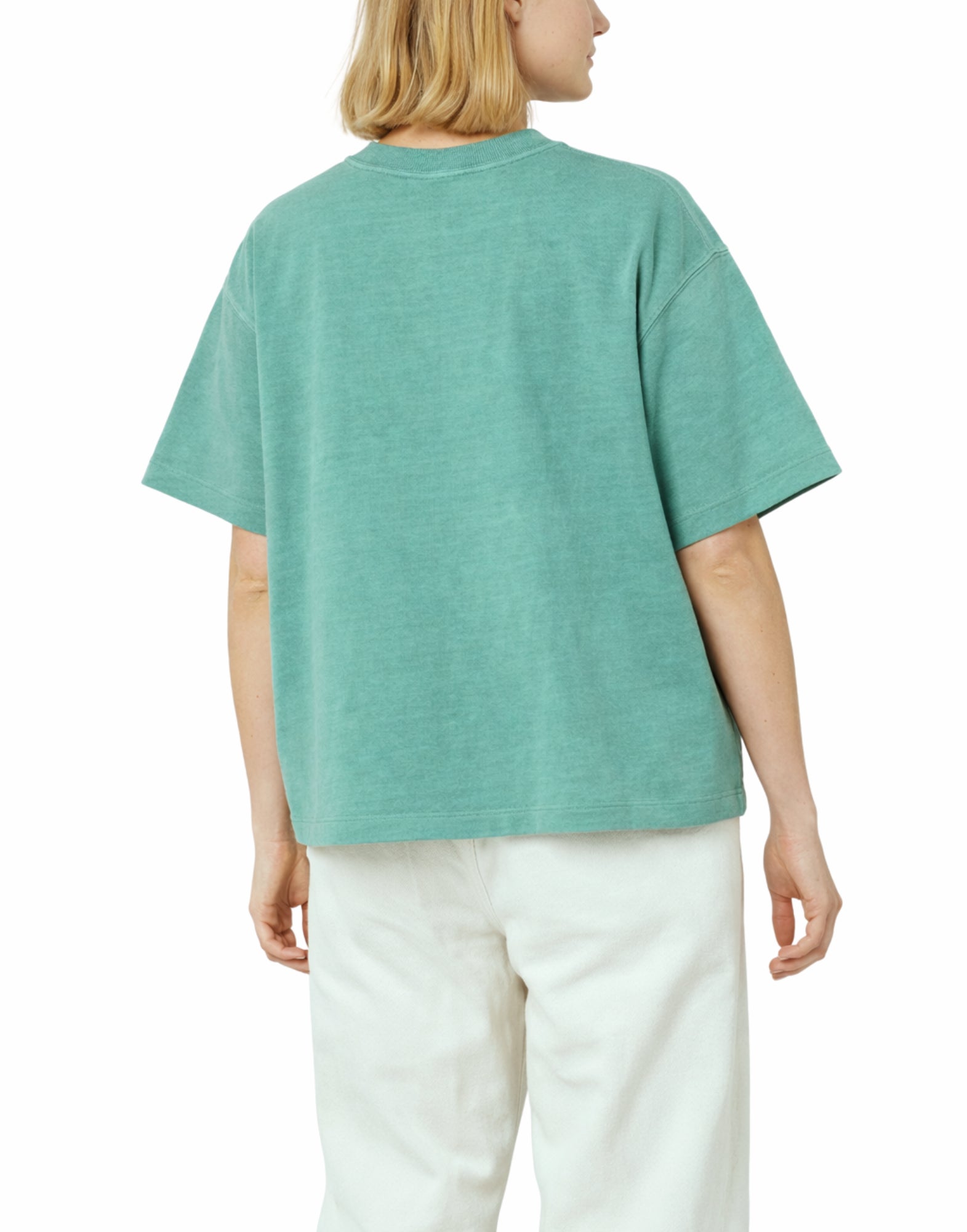 Carhartt WIP W' S/S Benton T-Shirt organic cotton Lily garment dyed women’s I035528 3ICGD