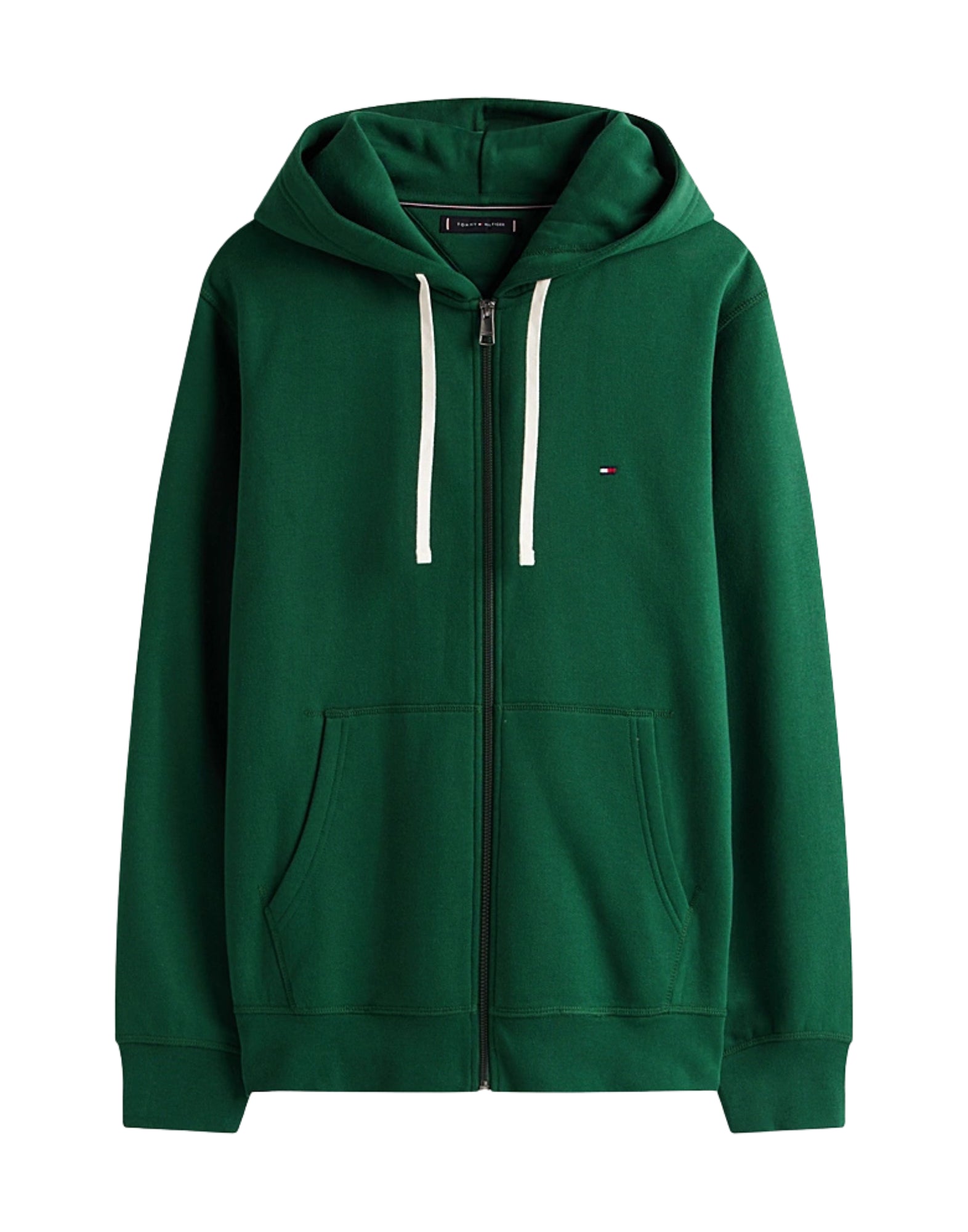 37234 L6K GRÜNER FLEECE-REISSVERSCHLUSS - Felpe - TOMMY HILFIGER