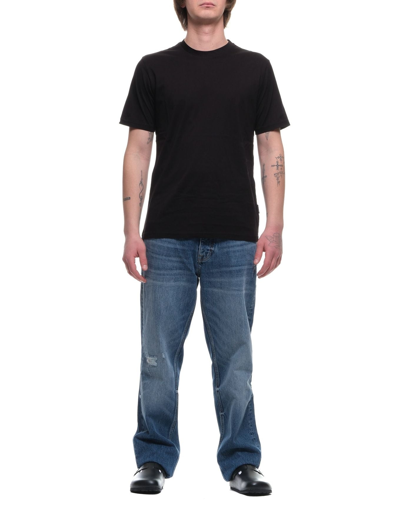 T-shirt pour homme Mulino F651 0303 Hevo