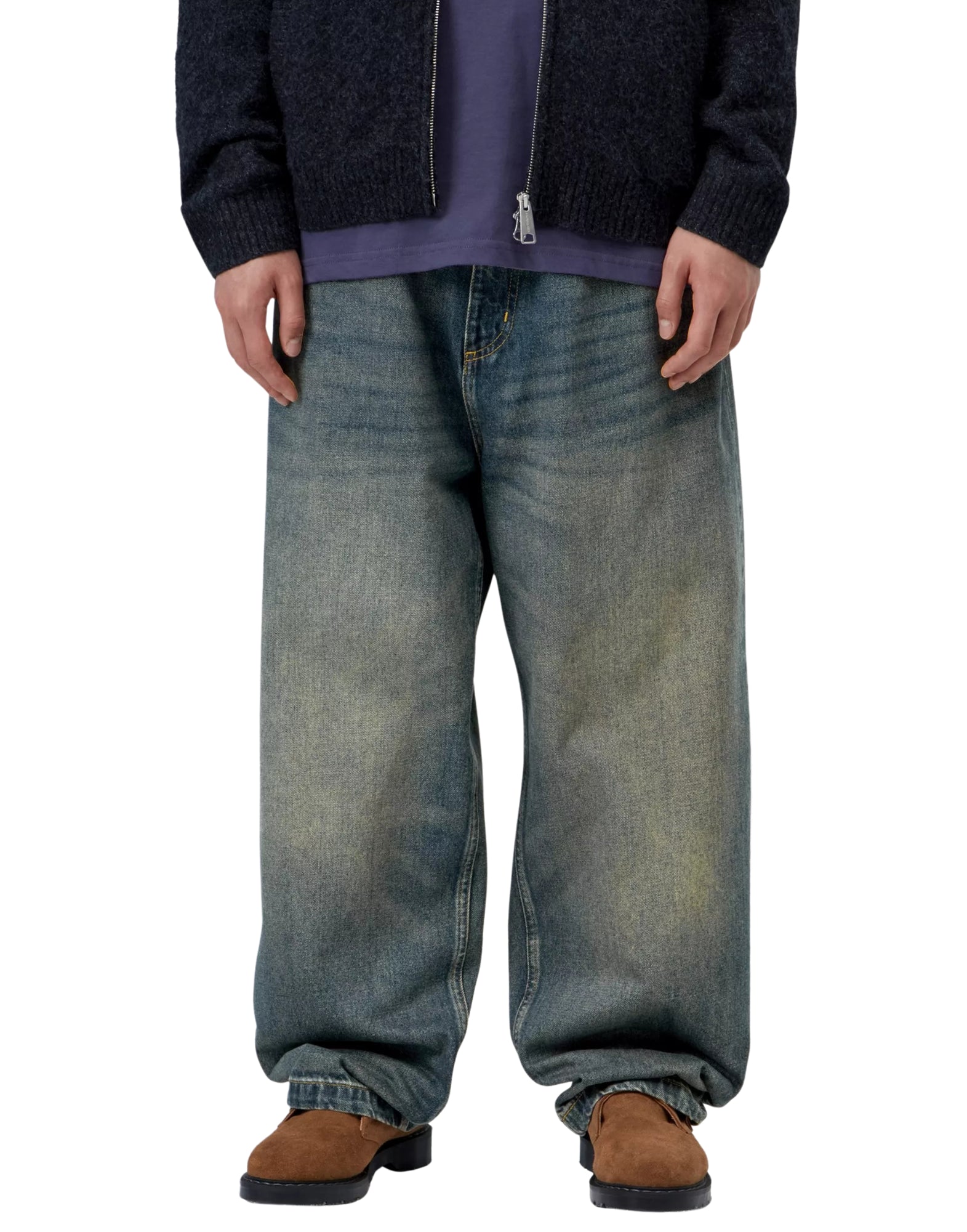 Pantalon Brandon porté lavage usé