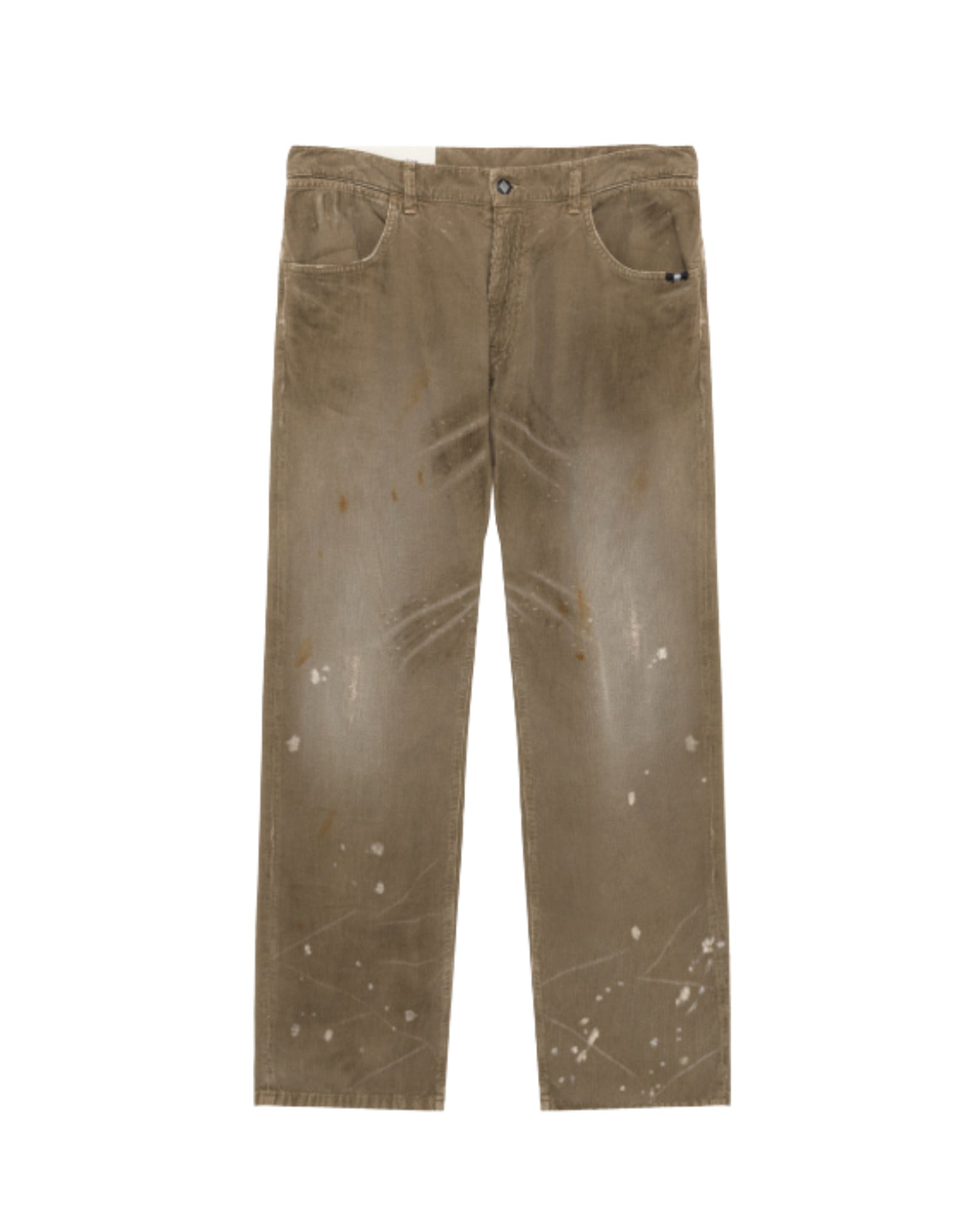 AMU010P3953018 C0504 Schlammgrau Hosen - Pantaloni - Amish