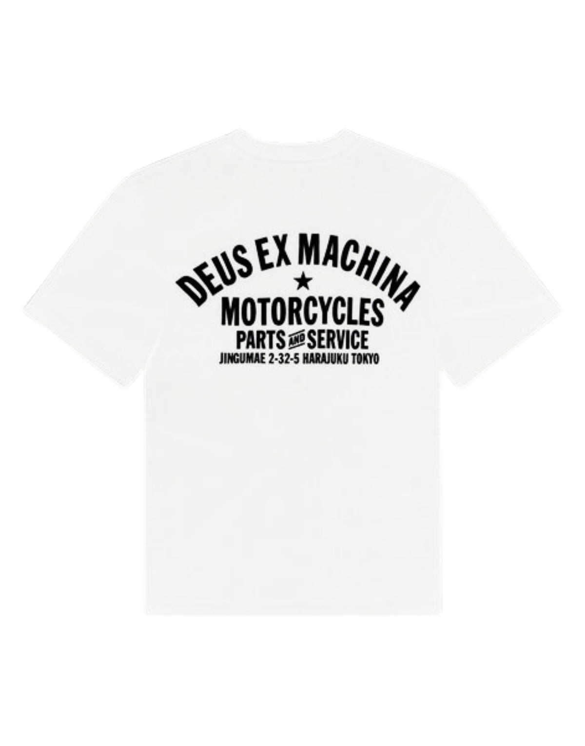 Harakuju Adress-T-Shirt, weiß