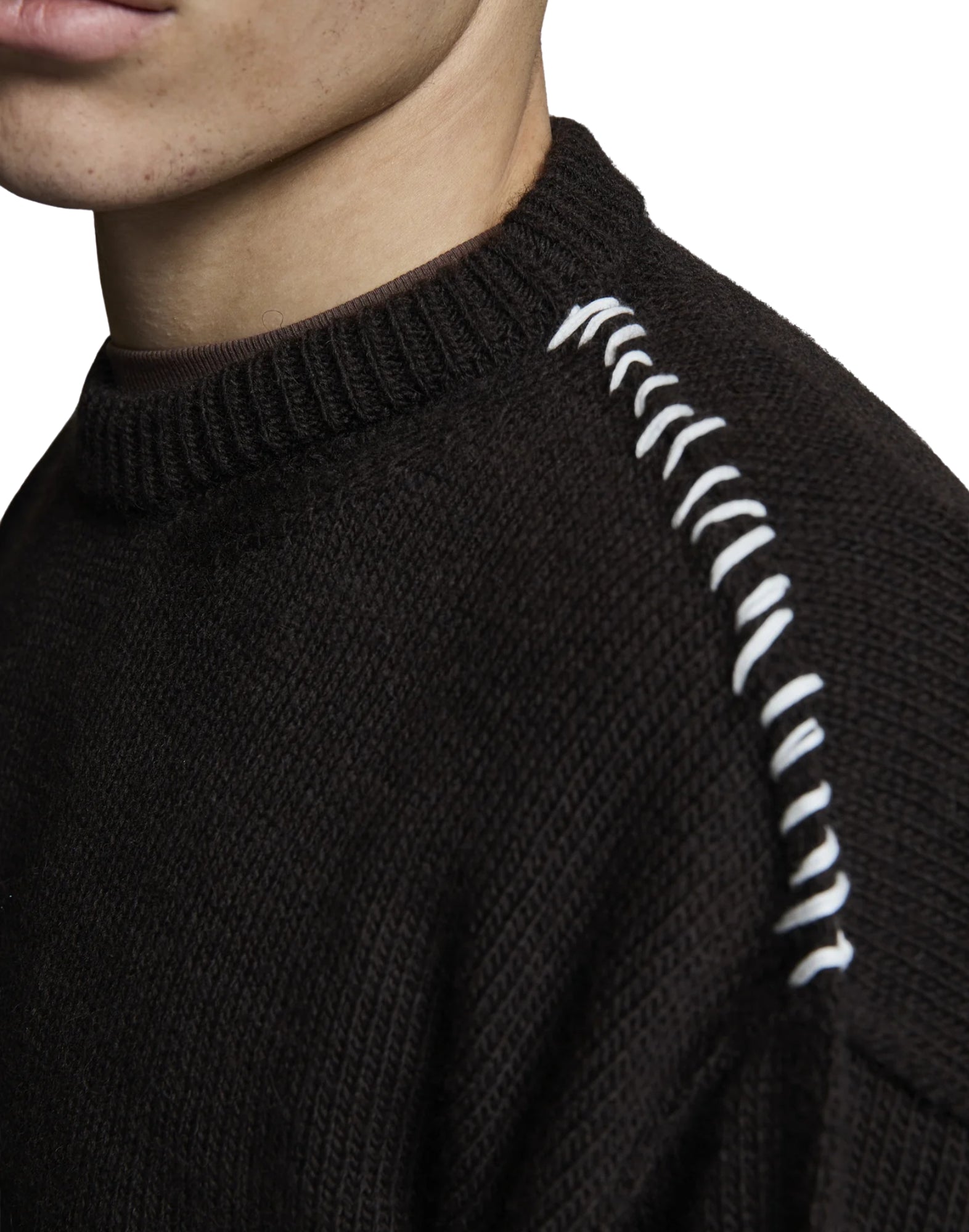 HOTAKA CHOCO CREWNECK SWEATER - Maglieria - PAURA