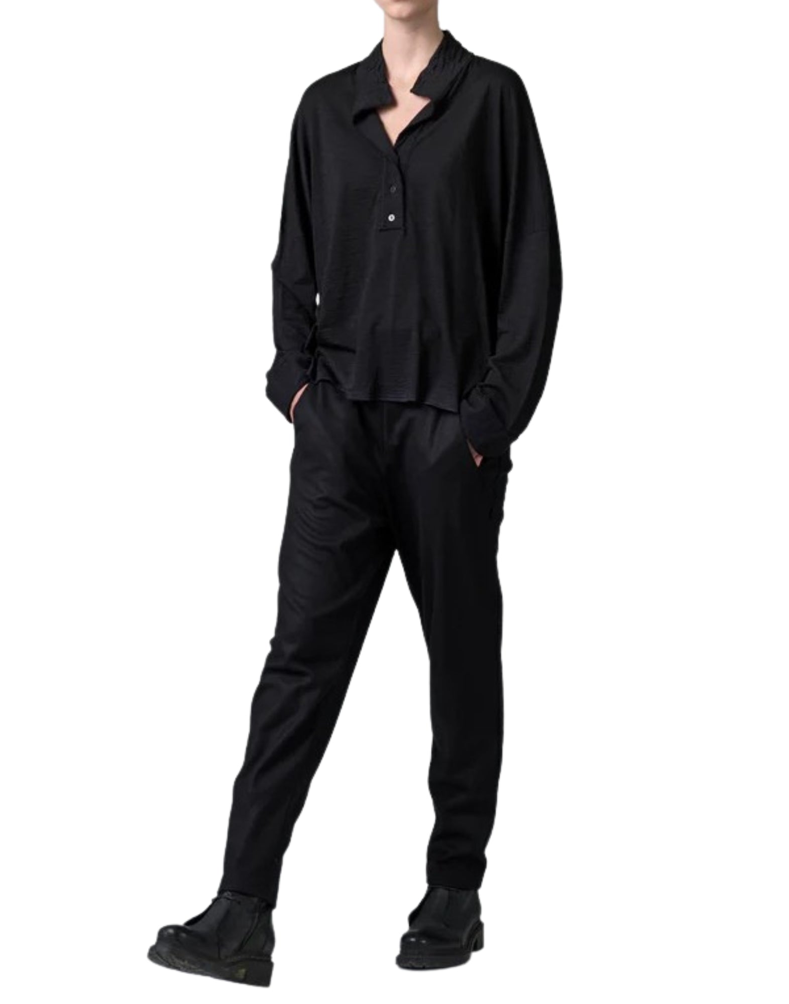 TRBK200 10 BLACK T-SHIRT - T-Shirt e Polo - TRANSIT