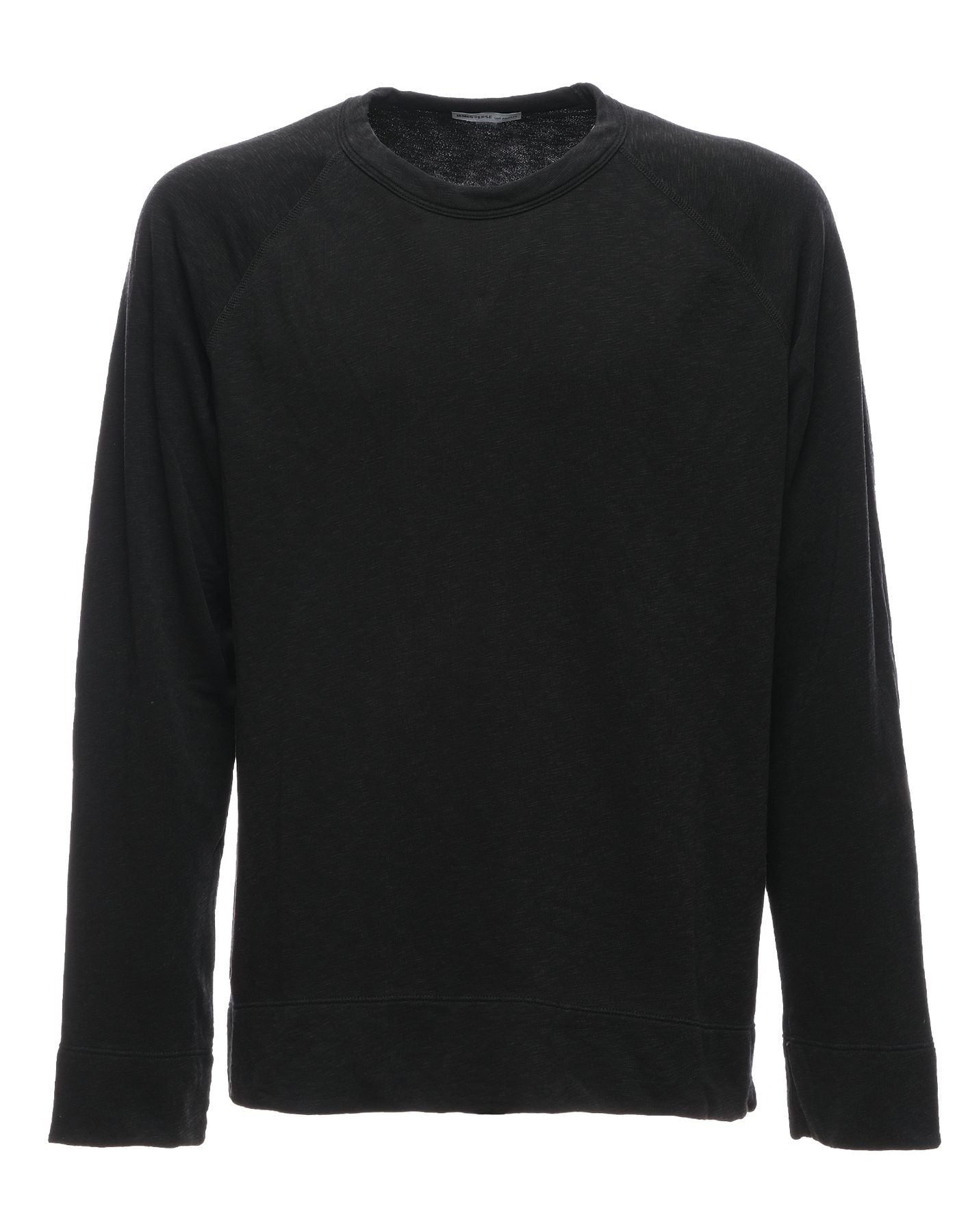 Sweatshirt man MXA3278 BLK JAMES PERSE