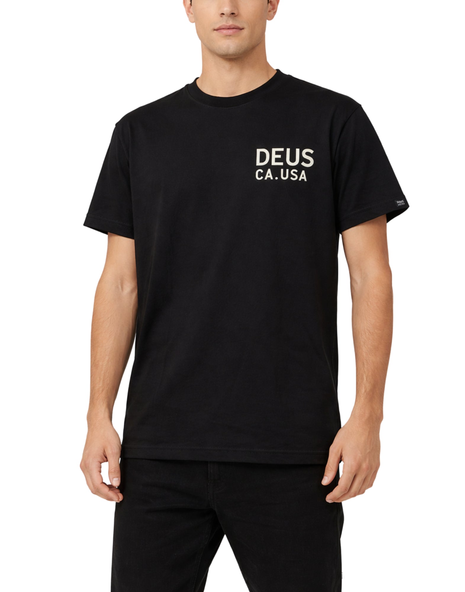 Deus Ex Machina Camber Cotton T-Shirt Black Men’s D261MTS320099090