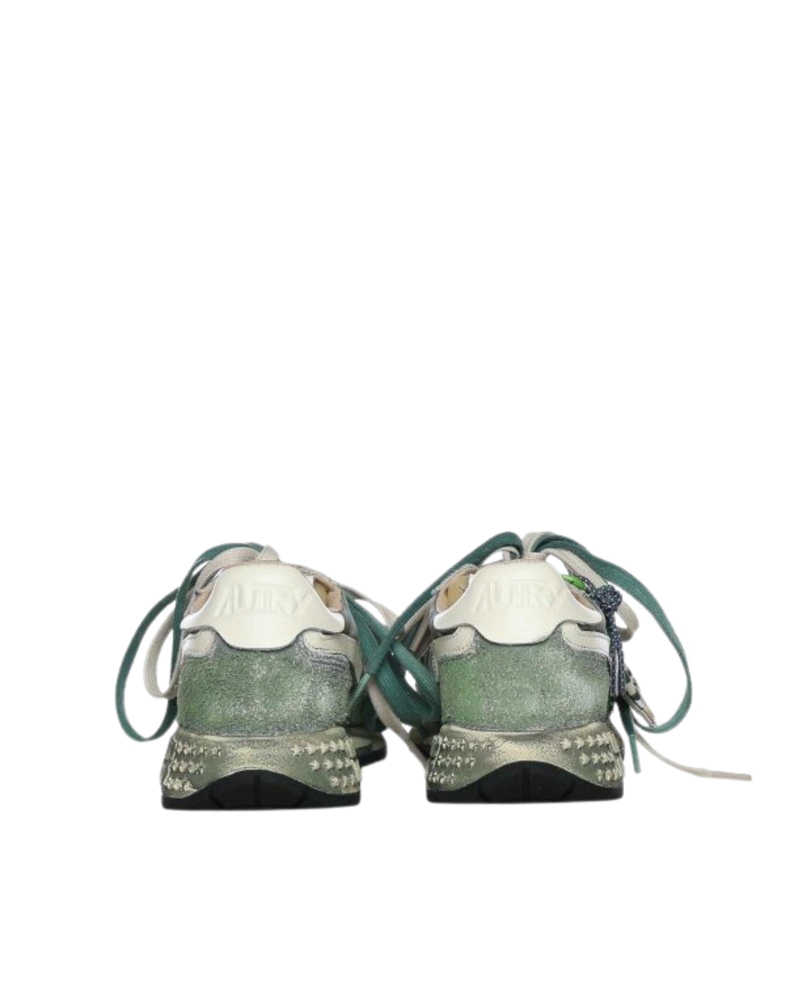 Autry Reelwind Sneakers Nylon & Leather Green – Men’s WVLM YS08 GREEN REELWIND