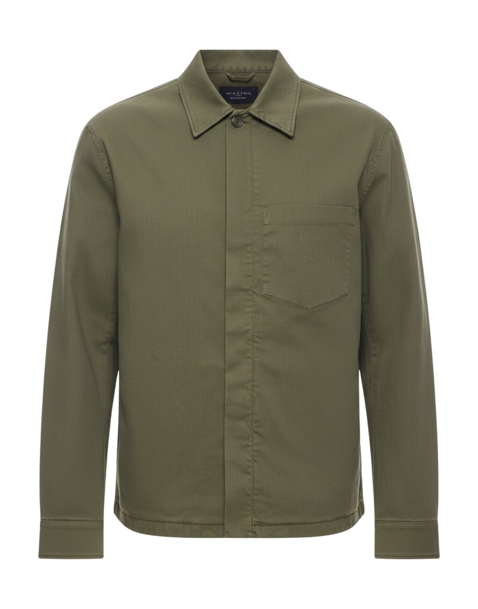 Cellar Door Men’s Green Teo Cotton Shirt Jacket Made in Italy WA16038 WF201 78 TEO GREEN
