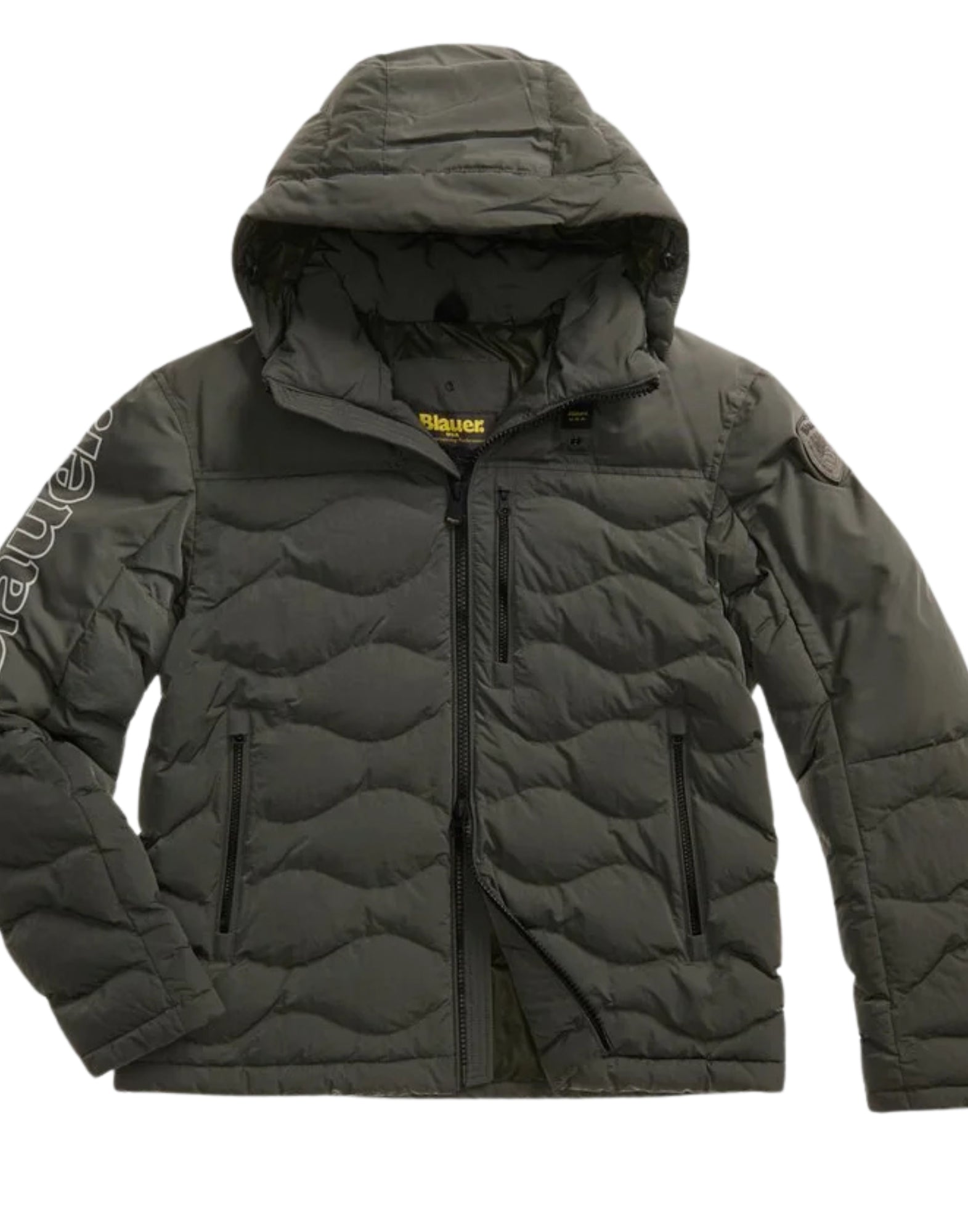 25BLUC02152 7287 678 GREEN - Giacche - Blauer