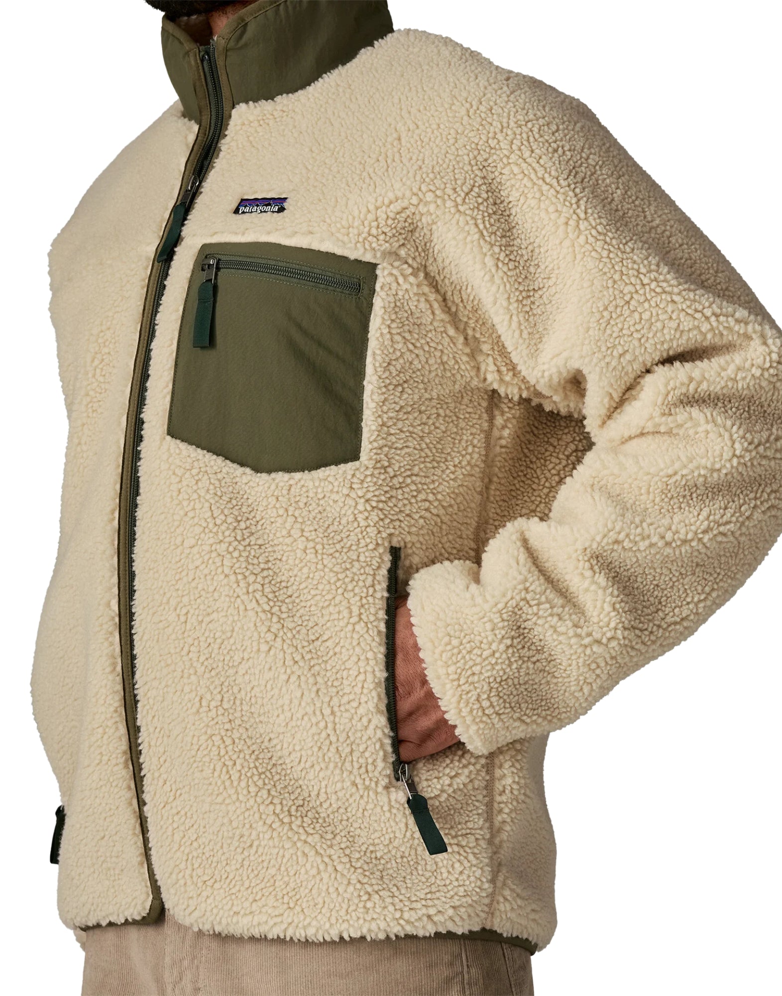 23057 DNBA White Classic Retro Stapeljacke - Giacche - Patagonia