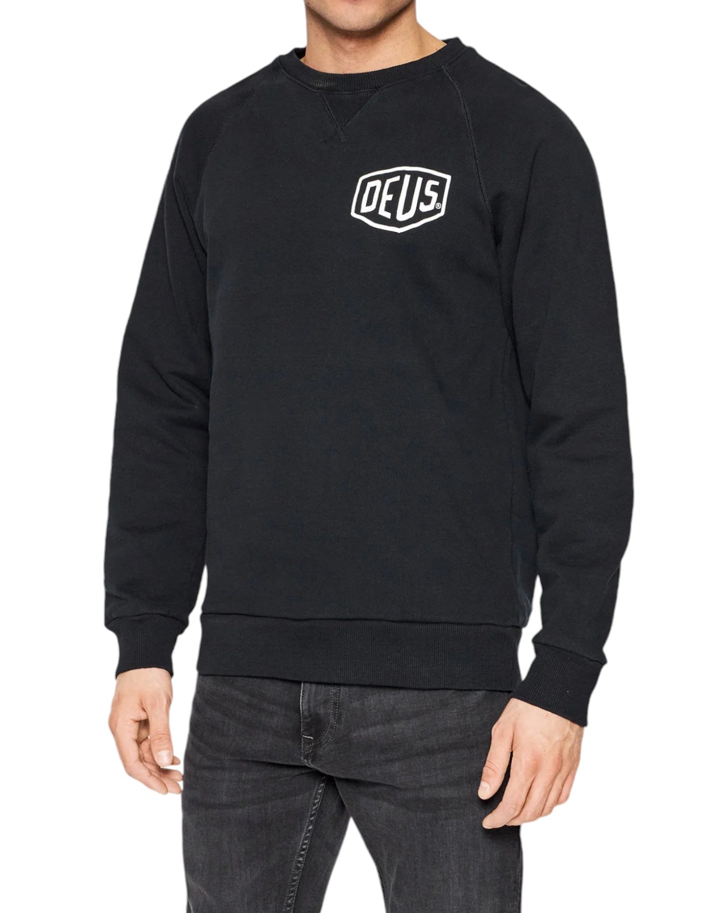 Sweatshirt für Mann DMW48259d Venedig schwarz Deus Ex Machina