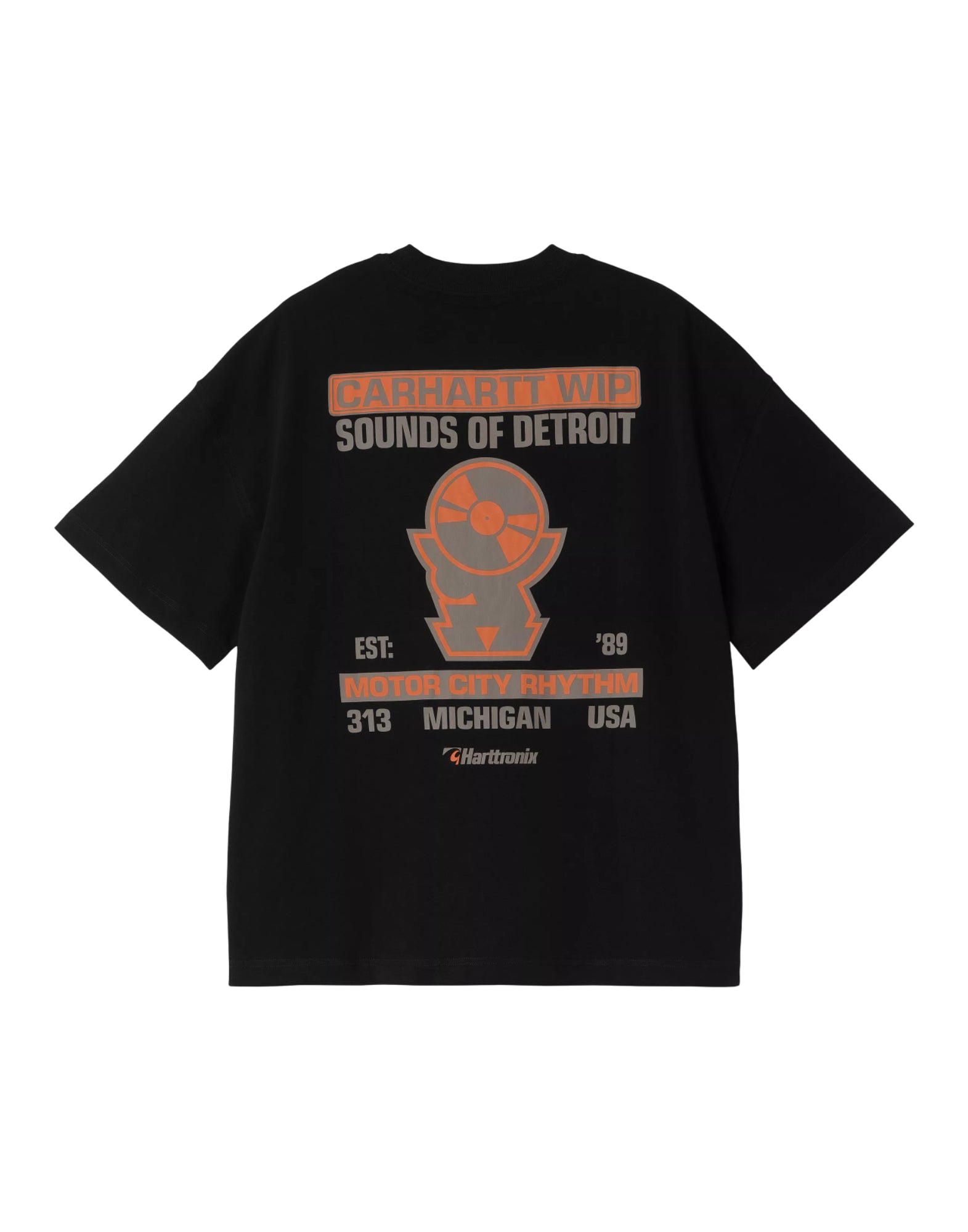 T-shirt Man I034395 89xx Harttronix Black CARHARTT WIP