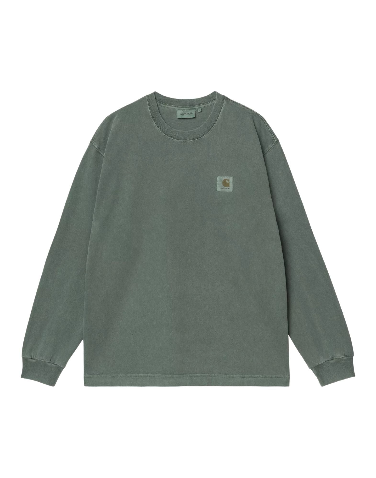 T-shirt L/S Vista « Dark Scarab », teint en pièce