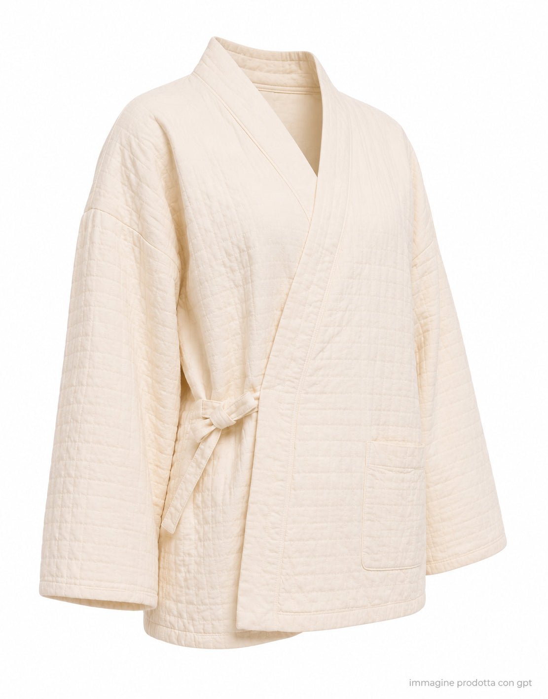 Eat Dust 673 Shogun Kimono Chaqueta de algodón Trigo W-B-005-SSC-117 KIMONO DE TRIGO