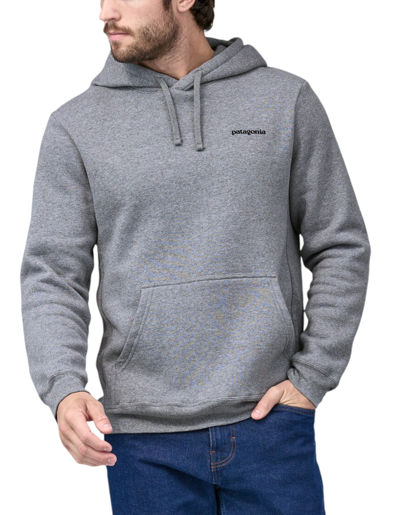 Hoodie Man 39666 GLH Fitz Roy Ikon Uplisal Patagonia