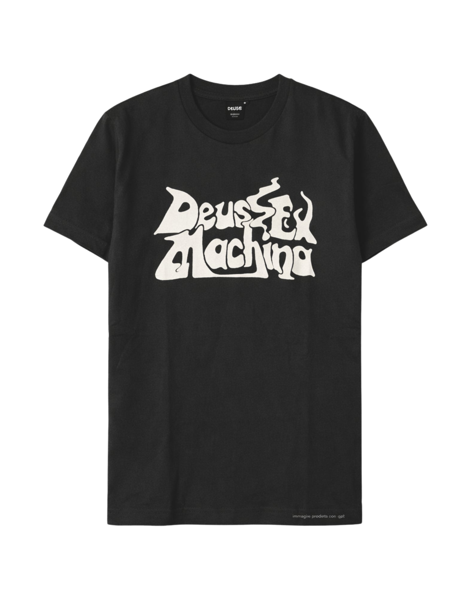 Deus Ex Machina Smokeshow Cotton T-Shirt Anthracite Men’s D261MTS537094090