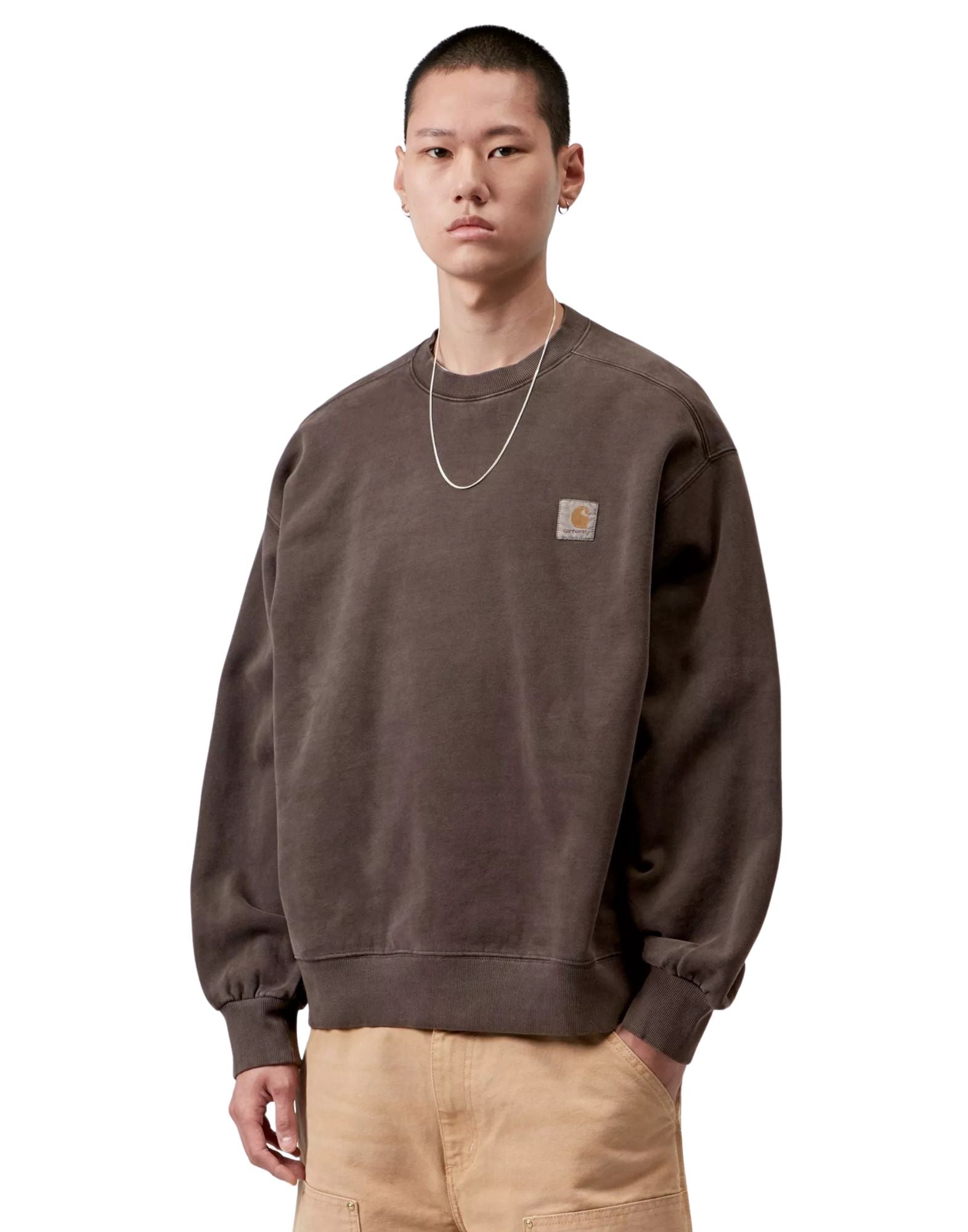 Vista Sweat Tobacco    stückgefärbt