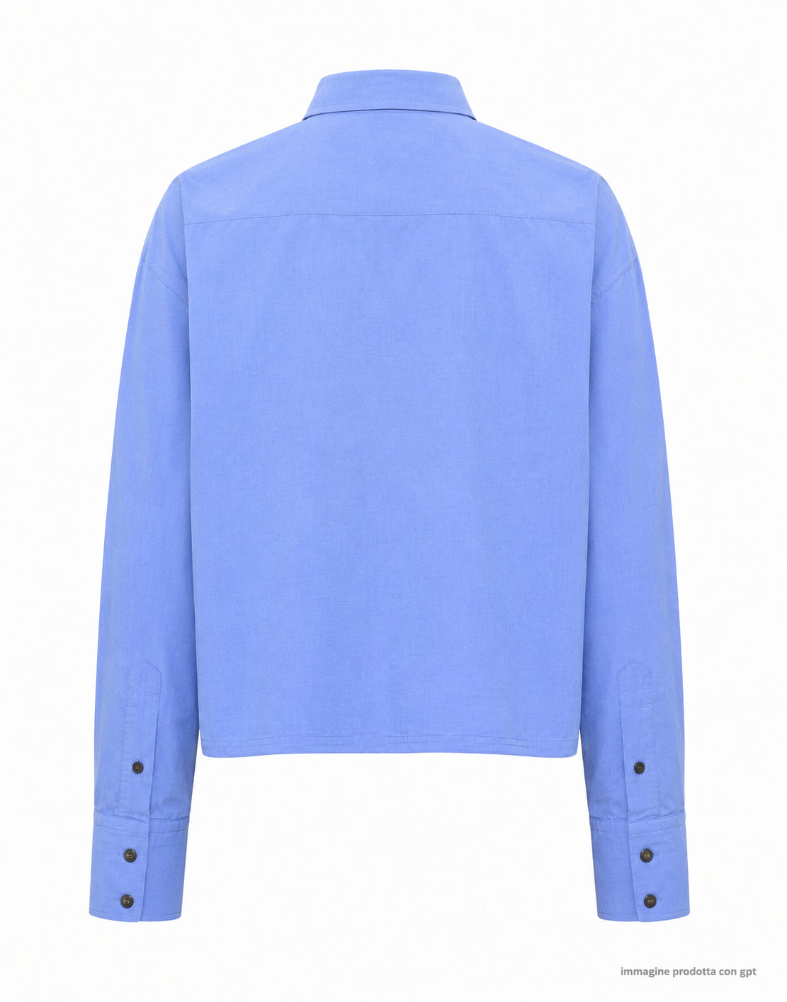 Cubic shirt Blue sea