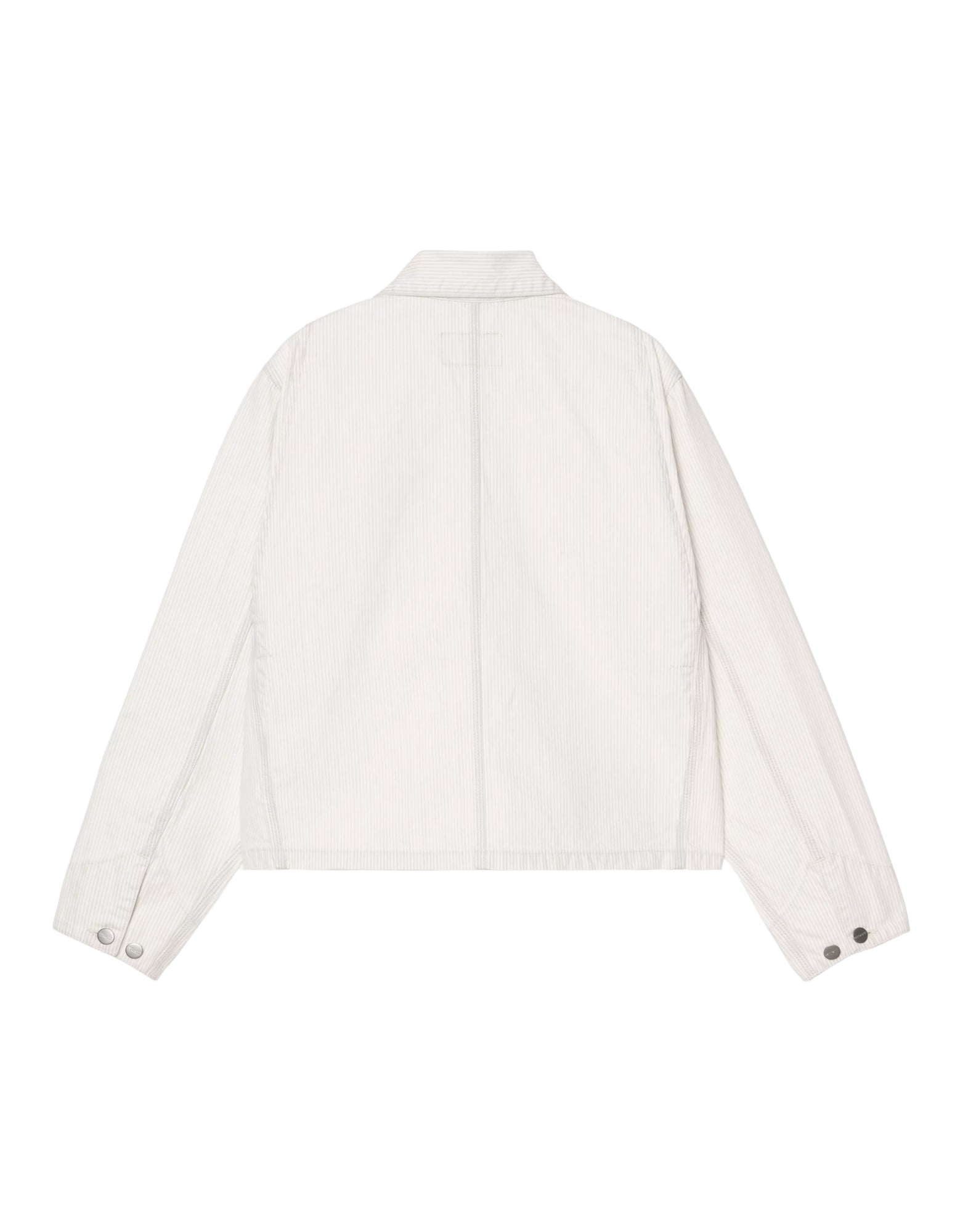 Carhartt WIP W’ Mercer Chore Coat Mercer Stripe Graphite/Wax Bleached – Women’s Cotton Jacket I036511 3OK35 STRIPED