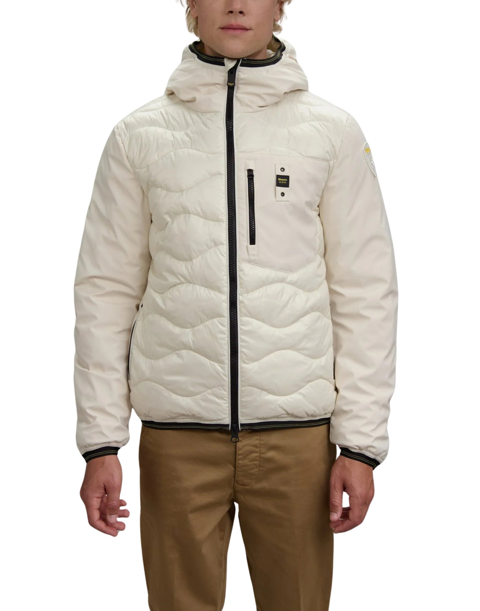 25WBLUC08078 006355 129 BLANC - Giacche - Blauer