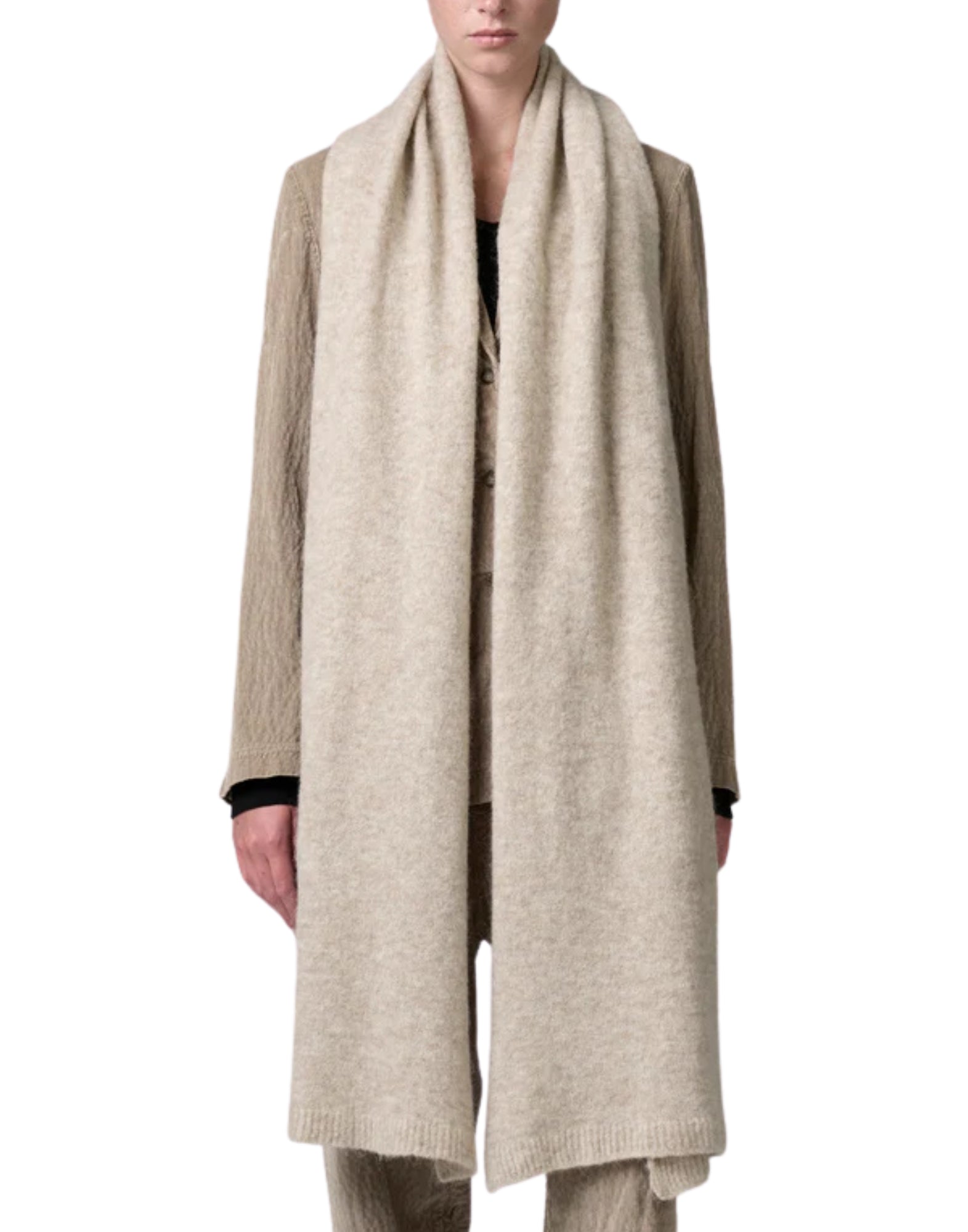 SCADTRB12473 02 MILK SCARF - Accessori - TRANSIT