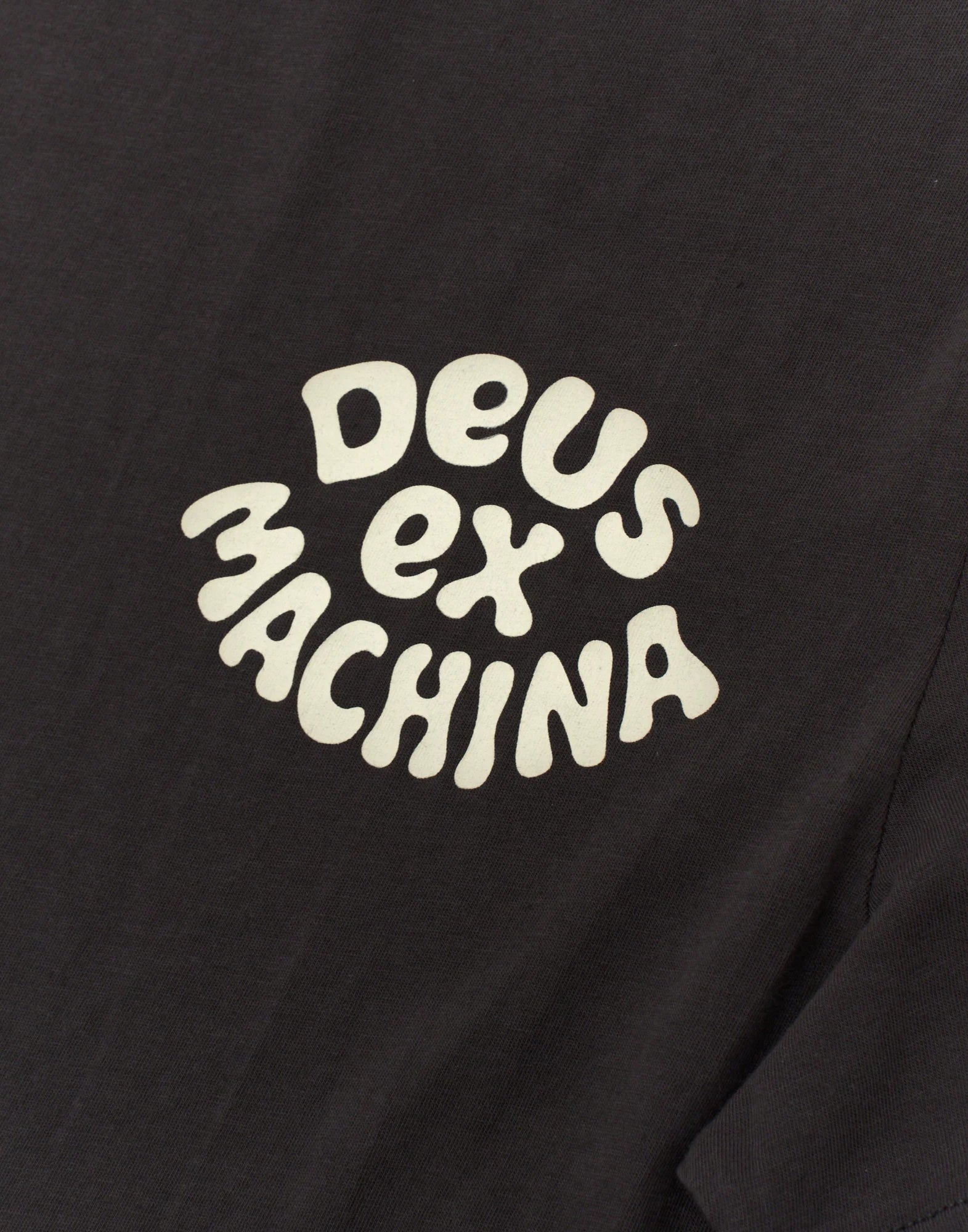 T-shirt man DMP251062B SQUEAK TEE ANTHRACITE Deus Ex Machina