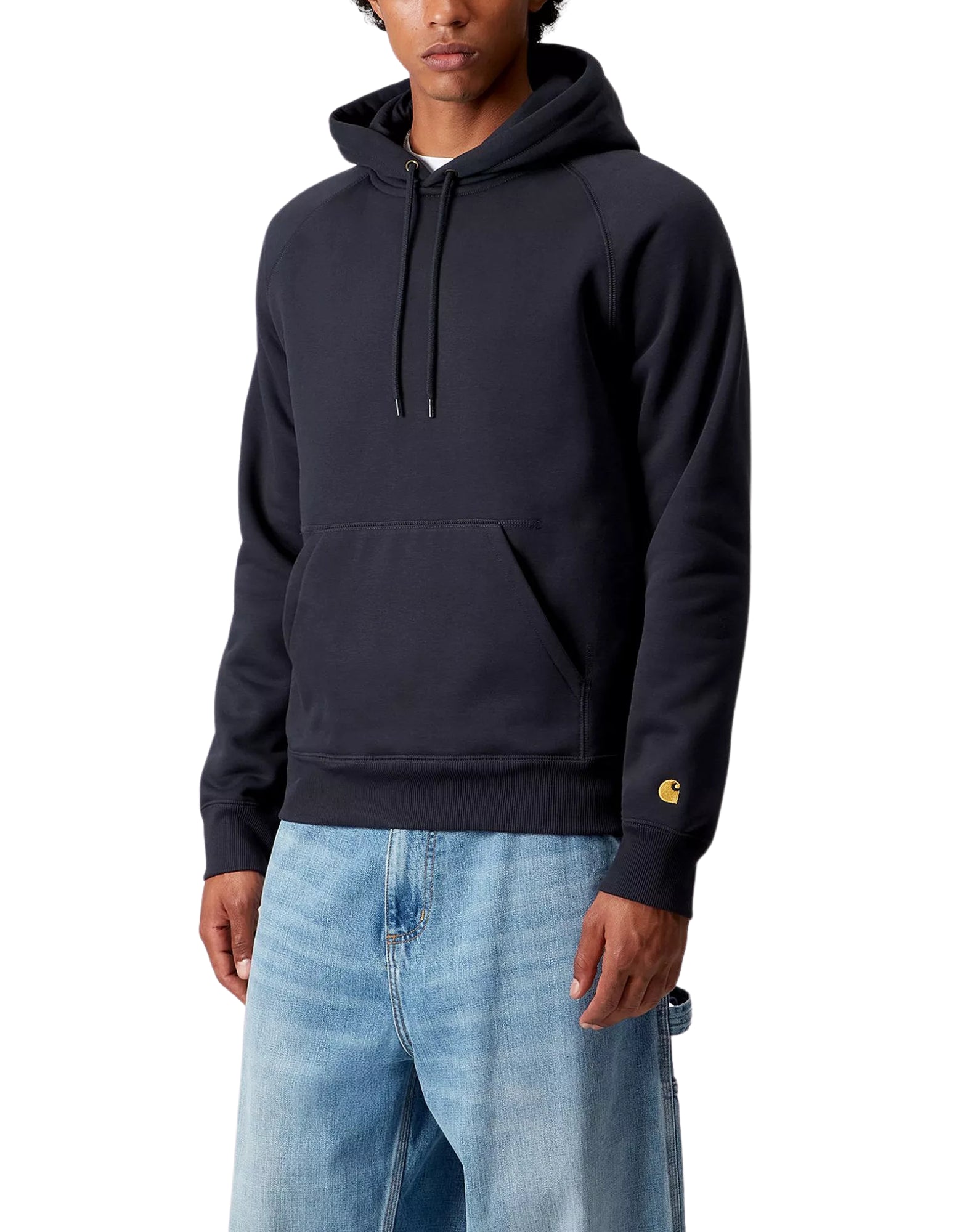 Hoodie man I033661 00H HOODED CHASE DARK NAVY CARHARTT WIP
