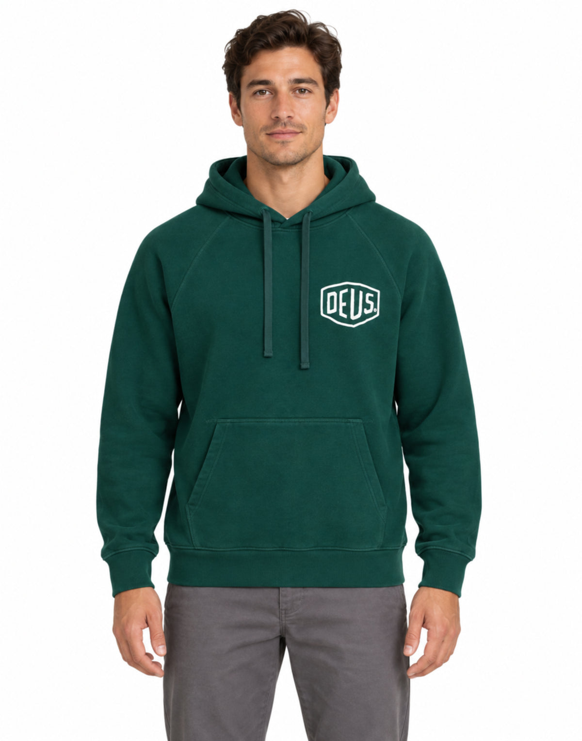 Sudadera con capucha «Venice Address» en verde racing