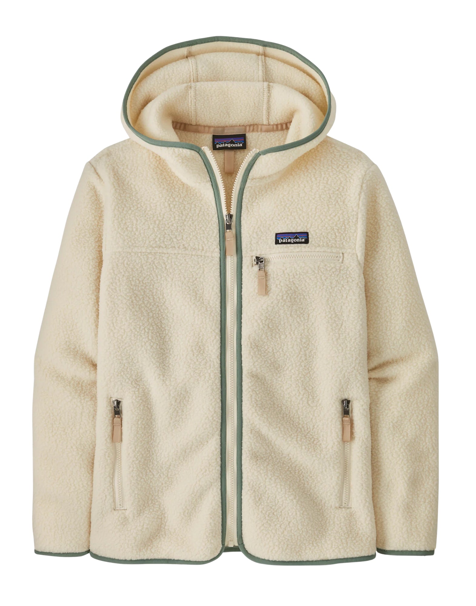 22806 NTLE NATURAL RETRO PILE HOODY - Giacche - Patagonia
