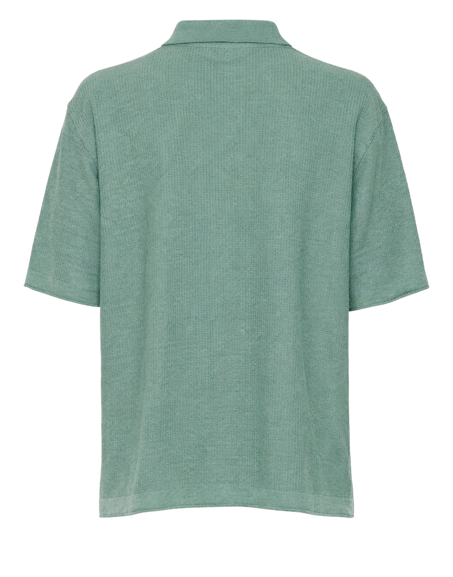 Atomofactory Men’s Cotton Knit T-Shirt Sage Green PE25AFU48 21D SALVIA