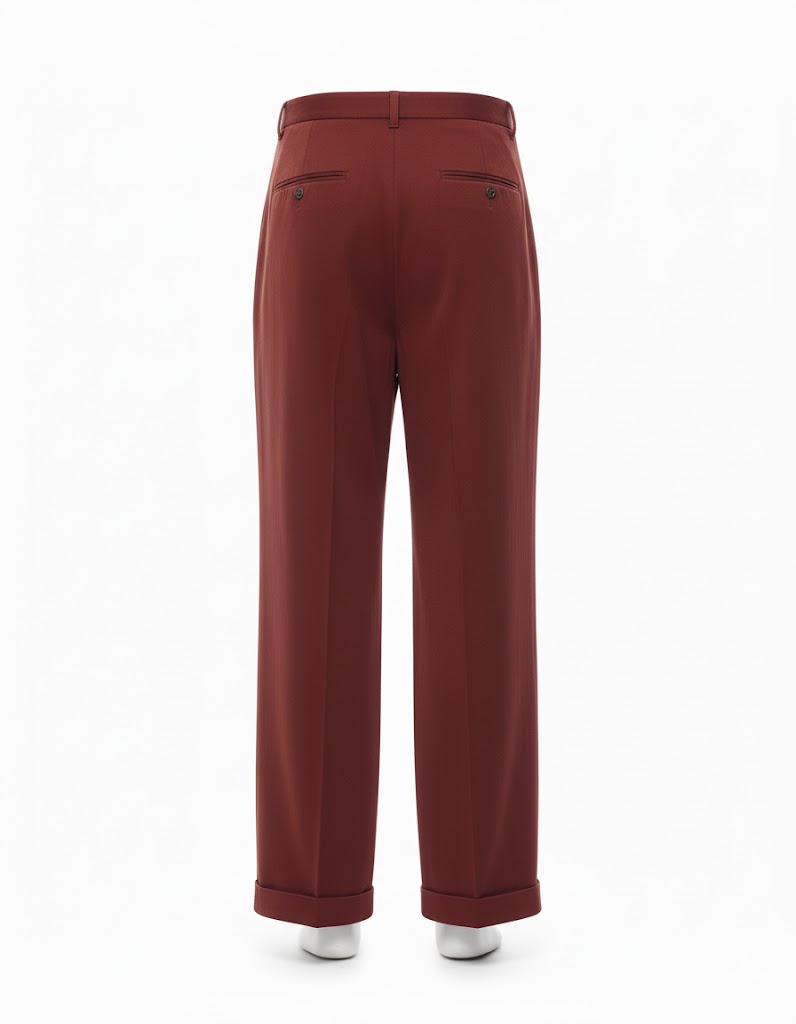 TLCFW26P007 236 OXID RED GOODMAN - Pantaloni - Tela Cruda