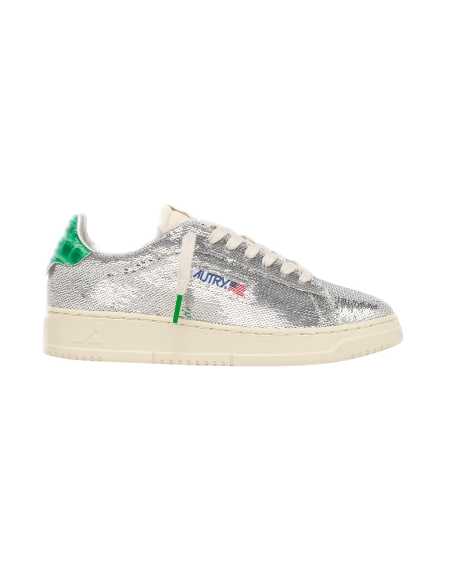 Sneakers Dallas Low Silver Green