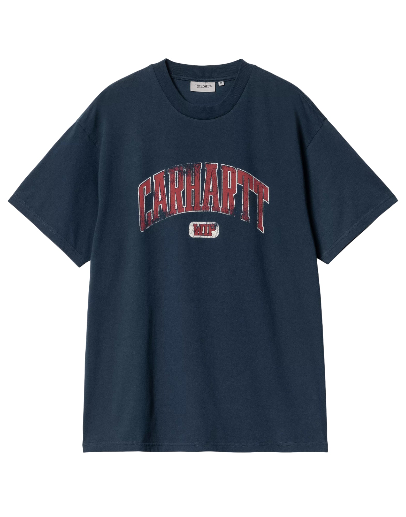 티셔츠 맨 i034766 E74G 강의 잉크 헤비 효소 세척 CARHARTT WIP