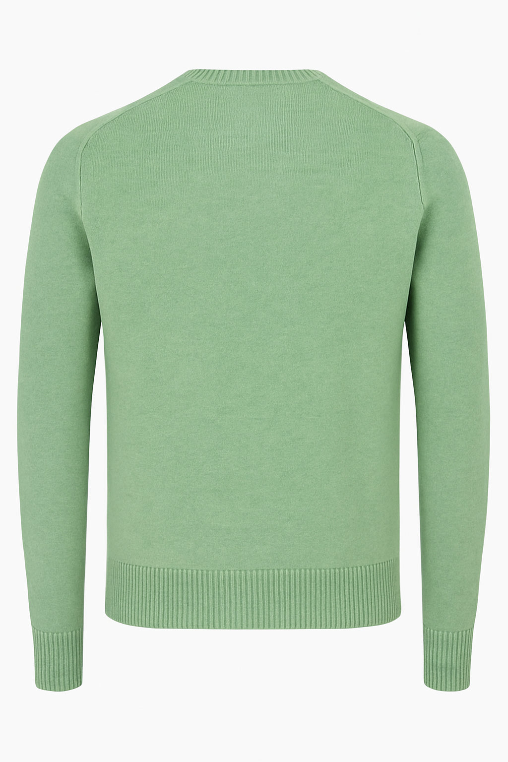 36535 MQ9 GREEN LAMBSWOOL SWEATER - Maglieria - TOMMY HILFIGER