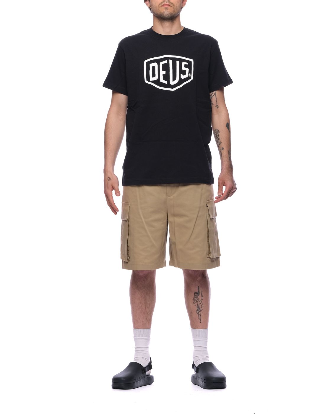 T-shirt man DMW41808E Black Deus Ex Machina