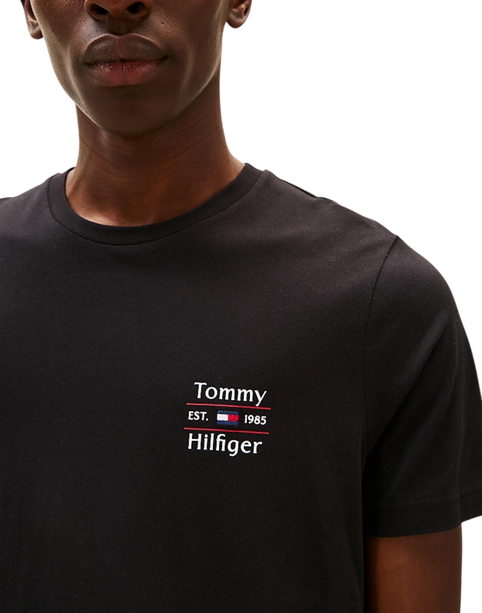 T-shirt uomo MW0MW38622 BDS STACK TEE TOMMY HILFIGER