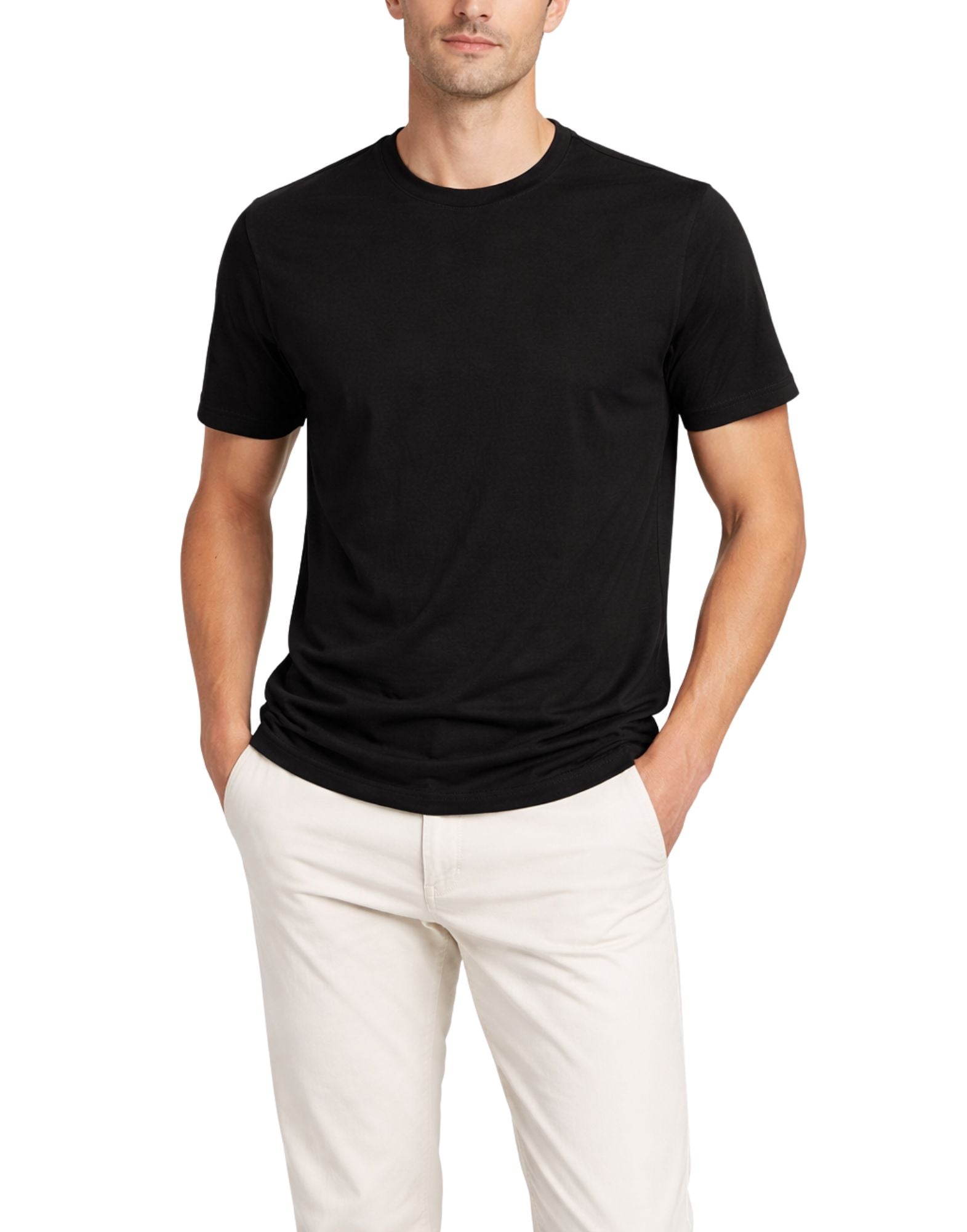 Unity Wave Technical Modal T-Shirt Black Men’s TS-WAWE CUPRO BLACK