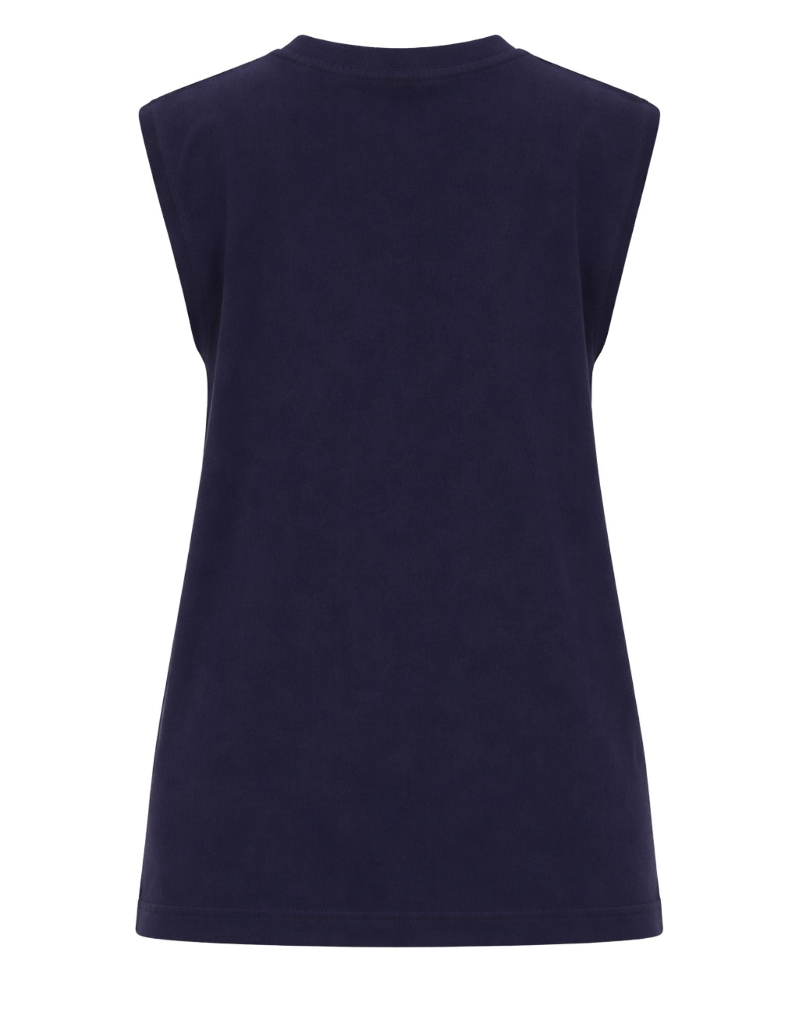 Atomo Factory Sleeveless Jersey Top Dark Blue Women PE26AFD11 07 BLU