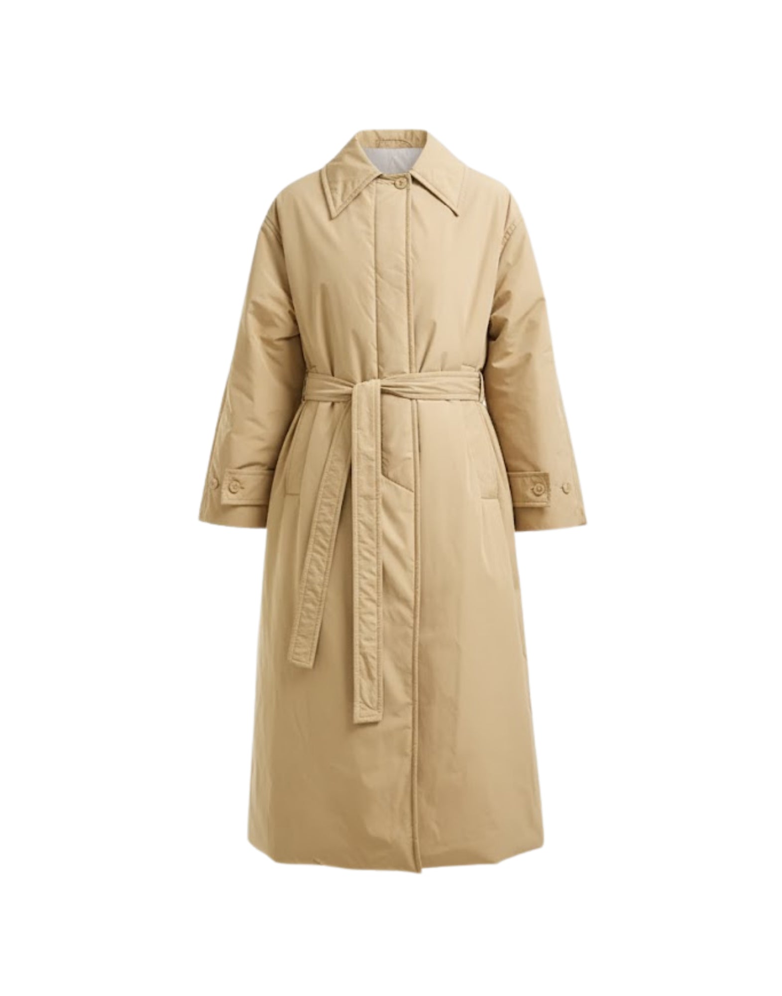 I724 1119 BEIGE TRENCH MOSCHELLA - Cappotti - Hevo
