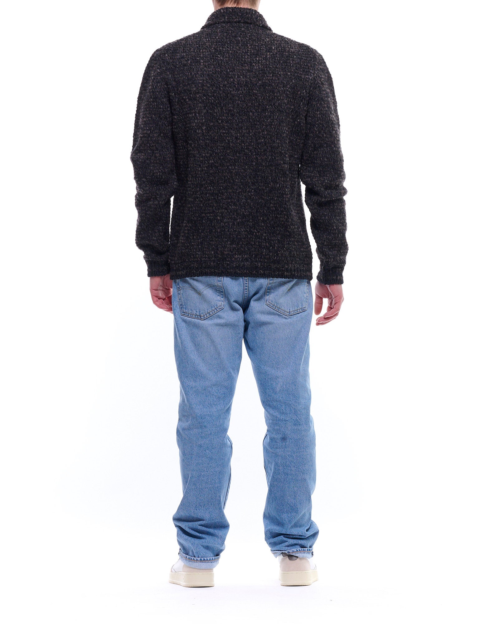 5007 33 BROWN WOOL SHIRT - Maglieria - Fabrizio del Carlo