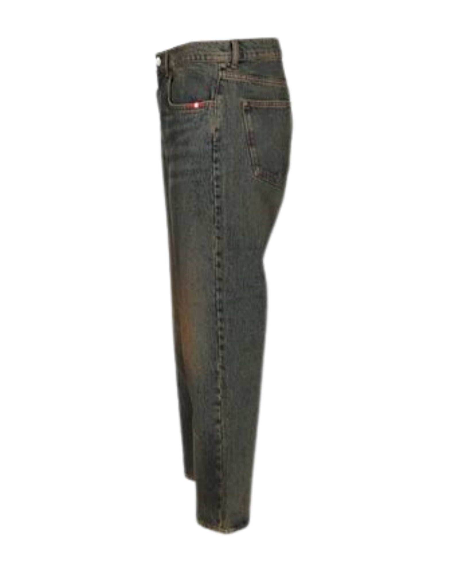 AMU001D4363008 C0999 Green Dirty - Jeans - Amish